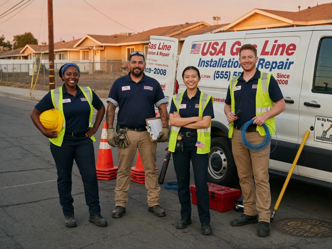 Gas Line Installation company in Hillsboro, IA